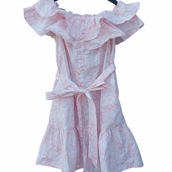 Lisa Marie Fernandez x Target floral ruffle mini d - Picture 4 of 9